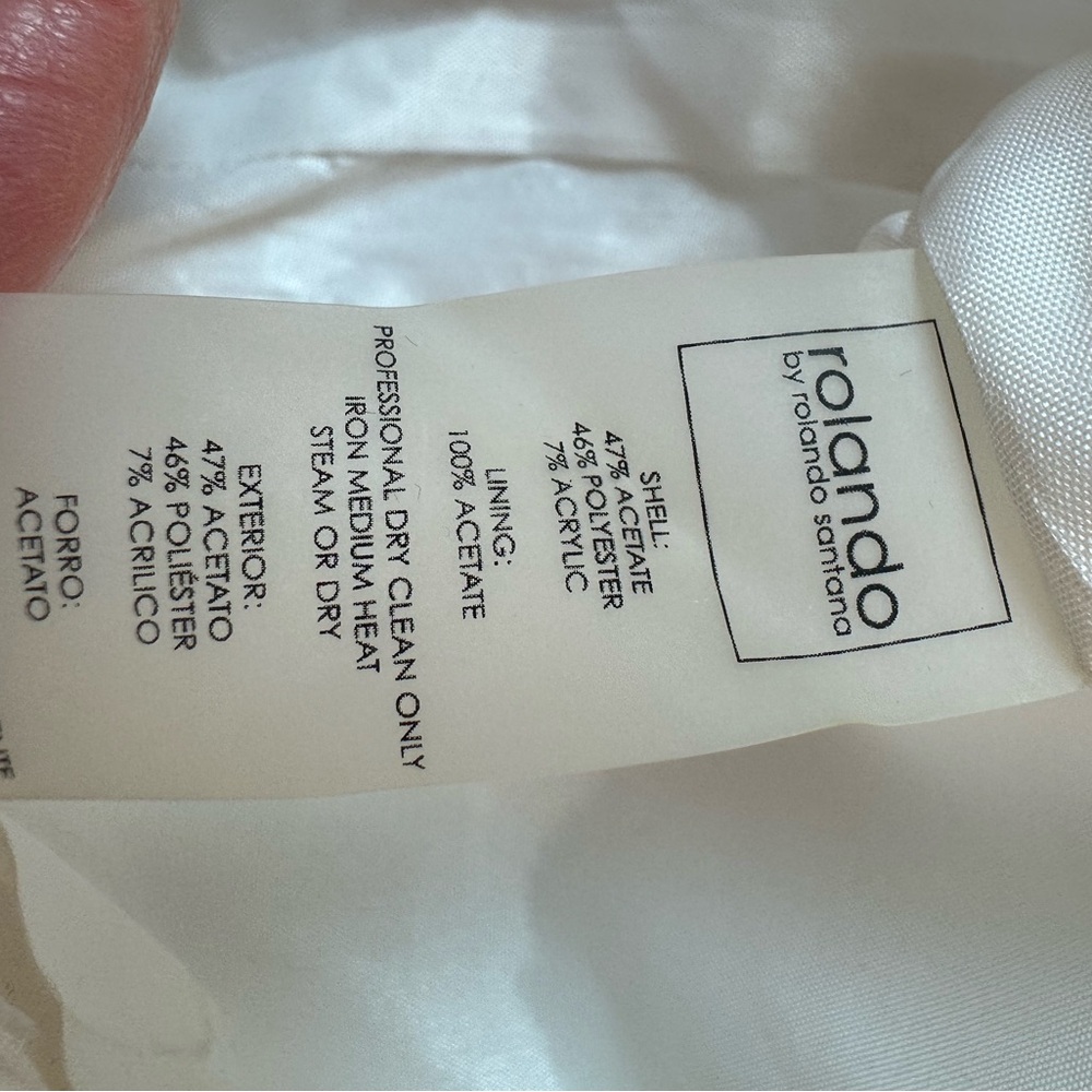 Roland USA Colorblock Textured Dress | Made in USA - Picture 12 of 12